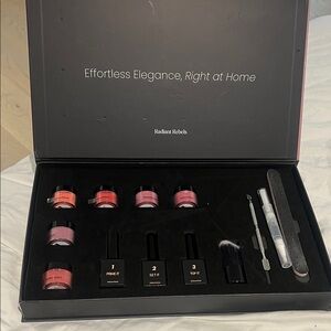 Radiant Rebels Nail Kit with Pink and Red Shades
